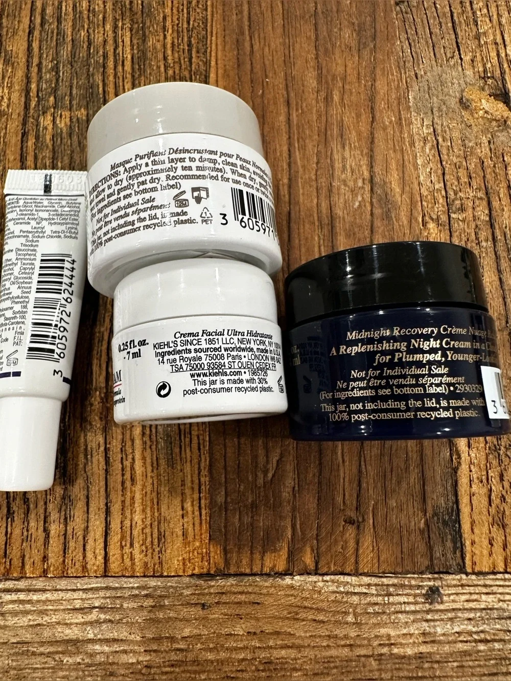 Kiehl's Skincare Collection - White, Navy, Brown several sample and small size - Picture 12 of 12